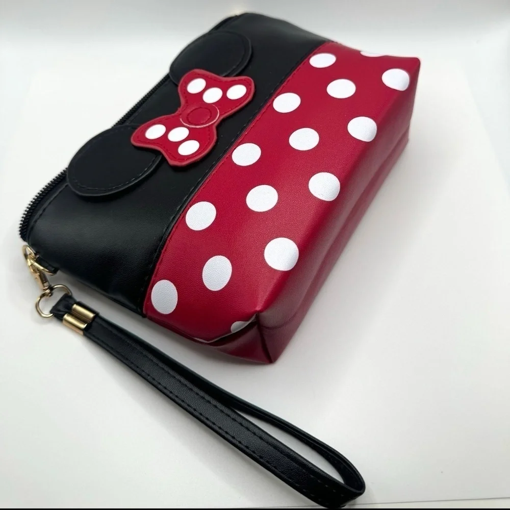 Cute Make Up Pouch and or Pencil Case, Mini Mouse Inspired